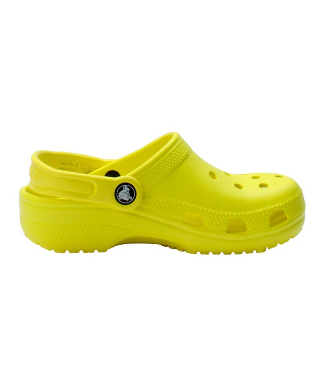 Sabots Crocs Classique Enfant Jaune