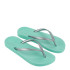 Tongs Ipanema Anatomica Tan Femme Vert/Argent
