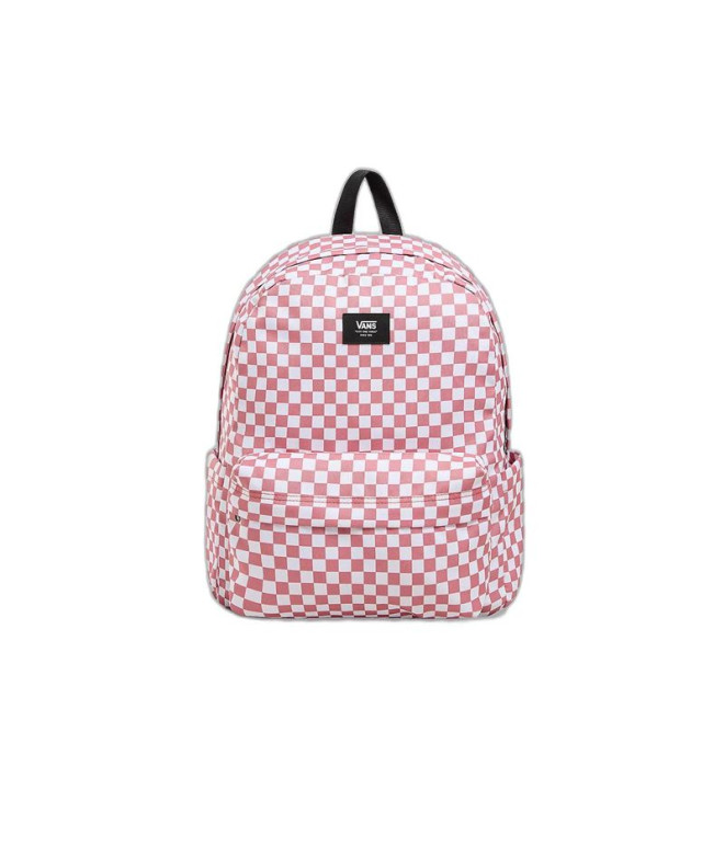 Sac à dos Vans Old Skool à carreaux rose