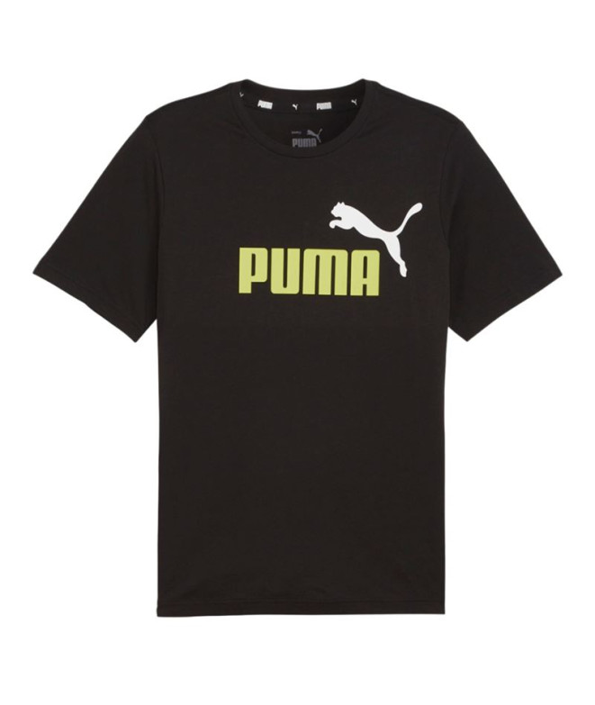 T-shirt Puma Essentials + 2 Col Noir jaunâtre...