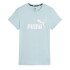 T-shirt Puma Essentials Turquoise Femme
