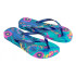 Tongs Ipanema Animale Print III Femme Bleu