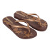 Tongs Ipanema Classica Happy XI Femme Marron/Or
