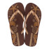 Tongs Ipanema Classica Happy XI Femme Marron/Or