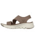 Sandales Skechers Arch Fit Femme Moka Knit