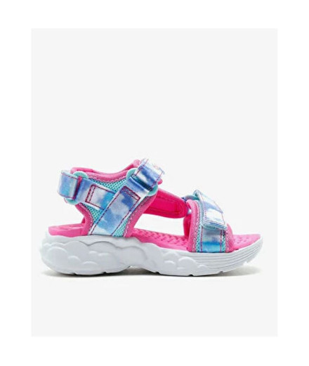 Sandales Skechers Rainbow Racer Fille /Bleu rose clair