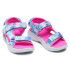 Sandales Skechers Rainbow Racer Fille Rose Bleu