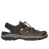 Sandlalias Skechers Tresmen - Menard Homme Brown Brown Black Synthetic / Mesh