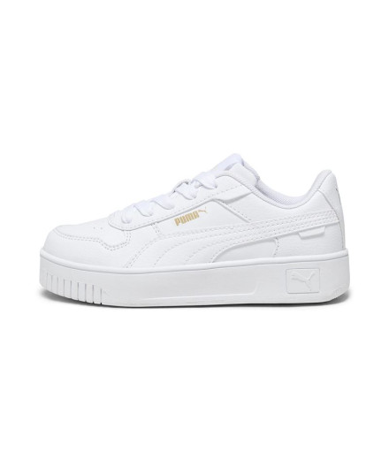 Chaussures de Puma Carina Street Enfant Blanc