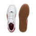 Chaussures Puma Caven 2.0 Lux Blanc/Rouge Homme