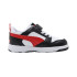 Chaussures Puma Rebound V6 Blanc Noir Enfant