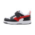 Chaussures Puma Rebound V6 Blanc Noir Enfant
