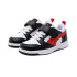 Chaussures Puma Rebound V6 Blanc Noir Enfant