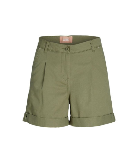 Pantalons Jack & Jones Jxmaddy Rlx Ctn Hw Green