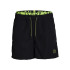 Maillot de bain Jack & Jones Jpstfiji Jjswim Db Wb Neon Black Enfant