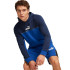 Sweat Puma ESS BLOCK x TAPE Blue Homme