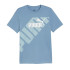 T-shirt Puma POWER Graphic Blue Homme