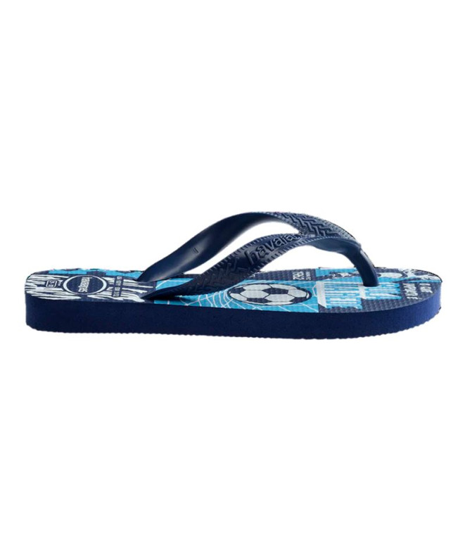Tongs Havaianas Kids Athletic Navy Blue Enfant
