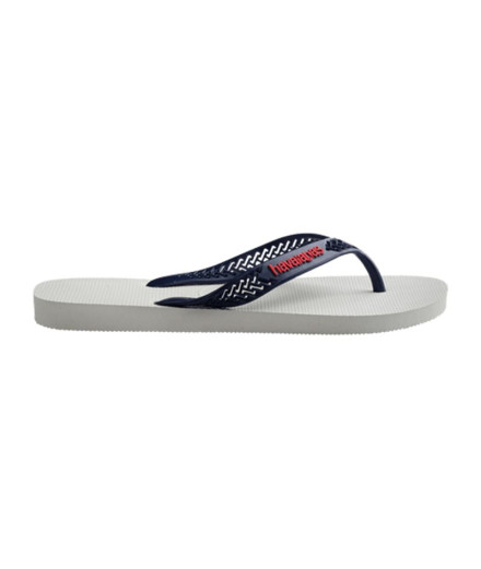 Tongs Havaianas Lumière d'alimentation blanche Femme
