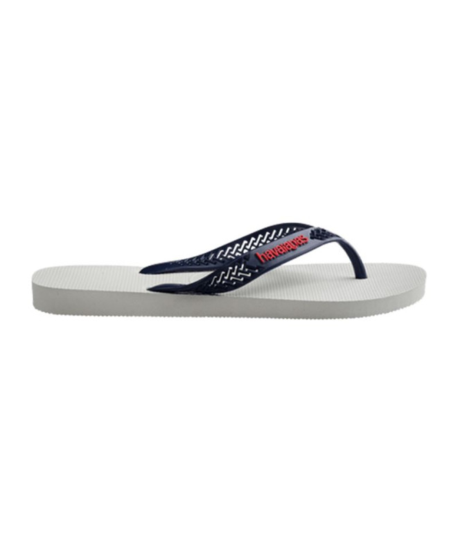 Tongs Havaianas Lumière d'alimentation blanche...