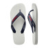 Tongs Havaianas Lumière d'alimentation blanche Femme