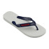 Tongs Havaianas Lumière d'alimentation blanche Femme