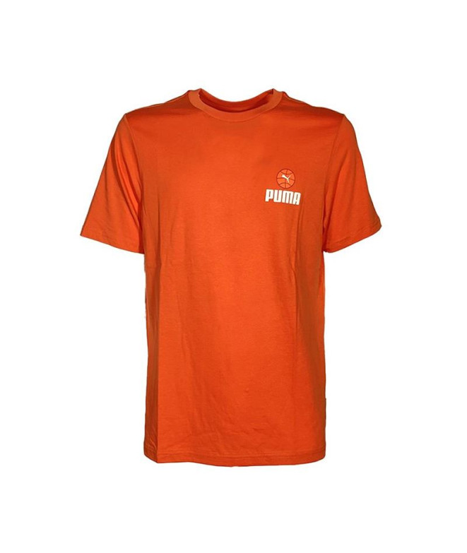 T-shirt Homme Puma Chilli Powder Orange