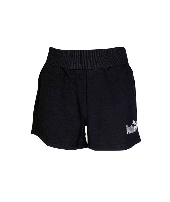 Pantalons Puma Floreal Noir Femme