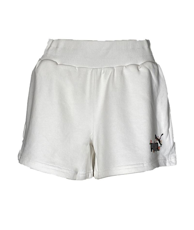 Pantalons Puma Floreal White