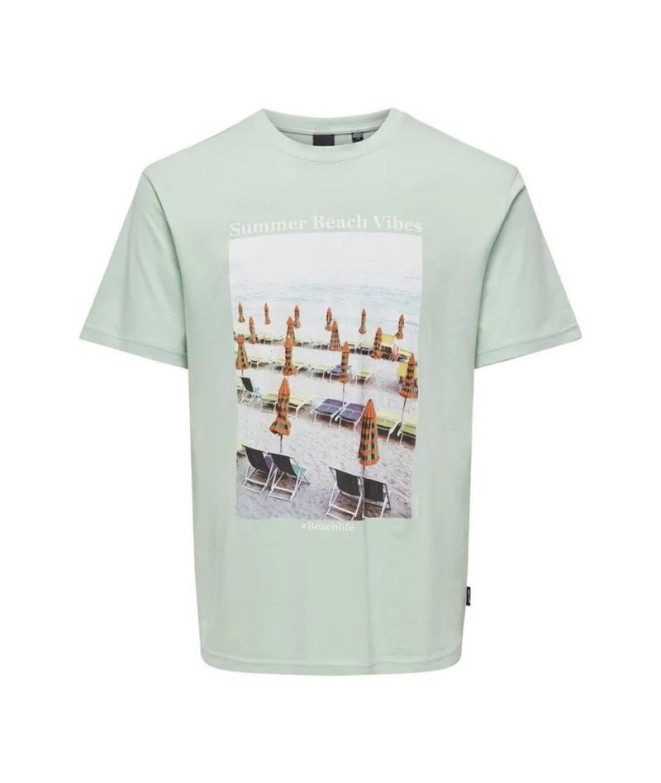 T-shirt Surf Only & Sons Onskolton Reg Beach...