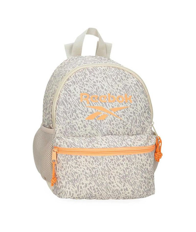 Sac à dos Reebok poussette Leopard 32 cm beige