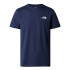 T-shirt de Montagne The North Face Simple Dome Homme Blue