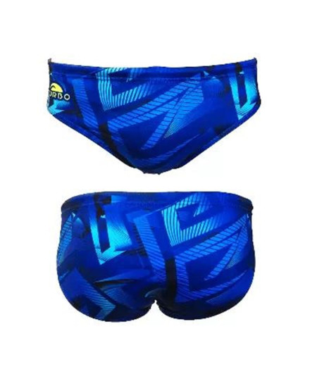 Maillot de bain Turbo Water-polo Spiral Royal