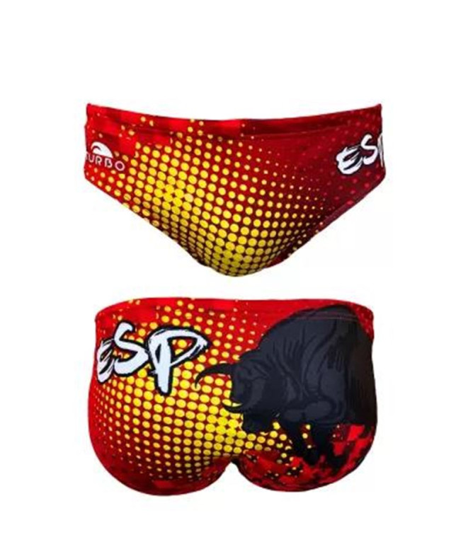 Maillot de bain Turbo Waterpolo Esp- Toro Rojo