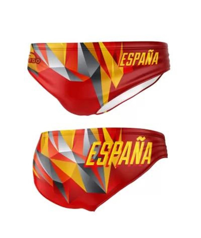 Maillot de bain Turbo Waterpolo Espagne Rays Rouge