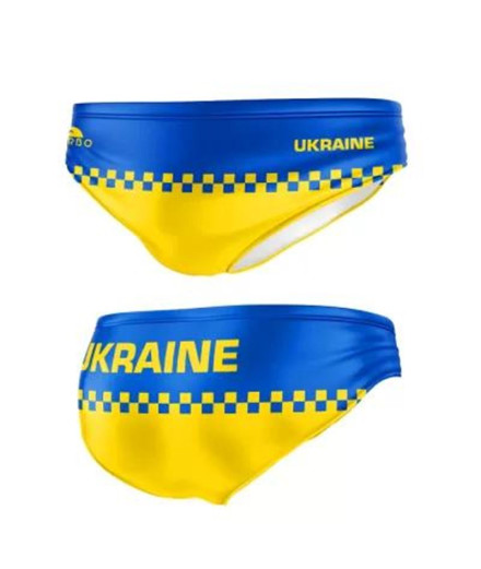 Maillot de bain Turbo Water-polo Ukraine Jaune