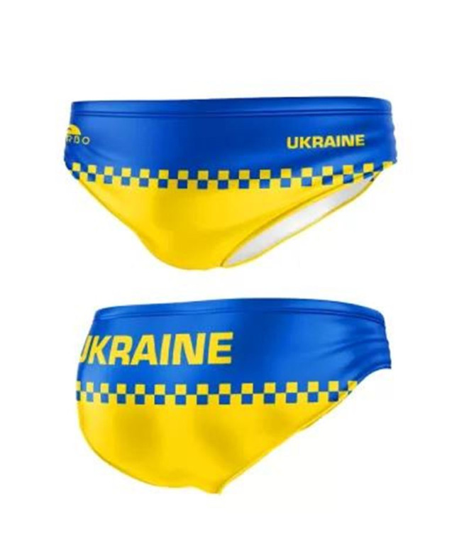Maillot de bain Turbo Water-polo Ukraine Jaune