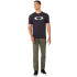 T-shirt Oakley O-Bold Ellipse Grey Homme