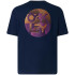 T-shirt Oakley Fingerprint B1B bleu marine Homme