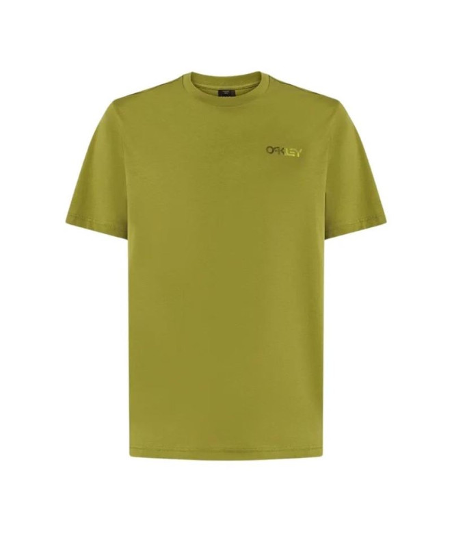 T-shirt Oakley Fingerprint B1B Vert Homme