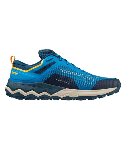Chaussures Trail Mizuno de Wave Ibuki 4 Bleu Homme
