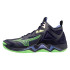 Chaussures Volley-ball Mizuno par Wave Momentum 3 Mid Blue