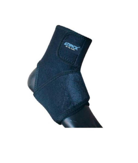 Chevillère en néoprène Atipick réglable par velcro