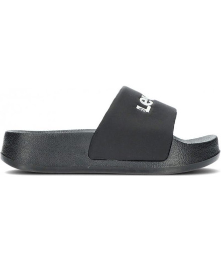 Tongs Levis June S Bold Padded Femme Noir