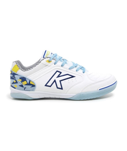 Chaussures de Football sala Kelme Précision Homme Blanc &...