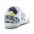 Chaussures de Football sala Kelme Précision Homme Blanc & Bleu