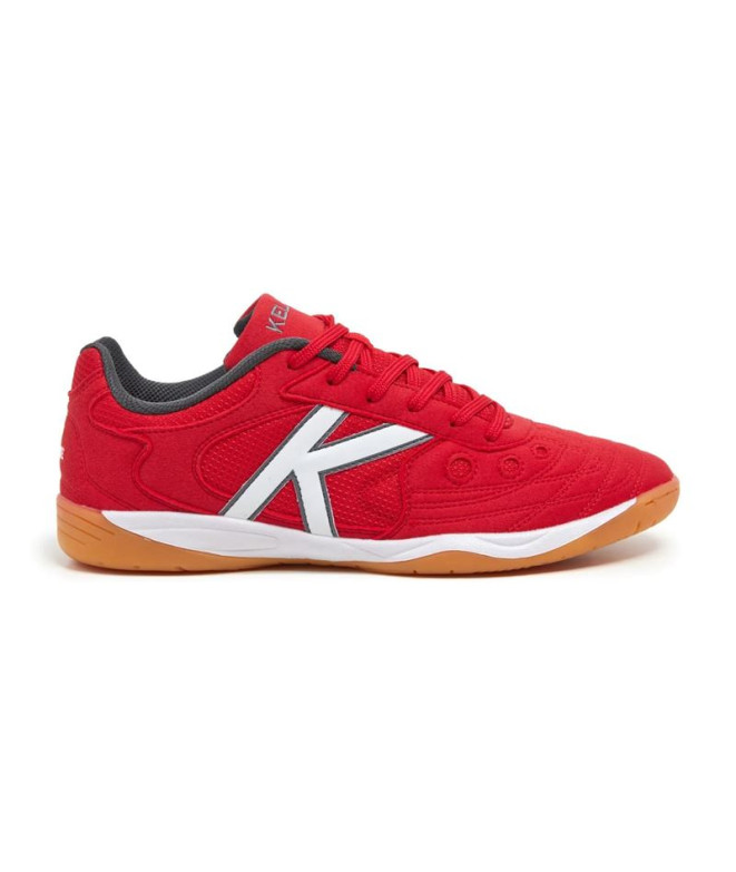 Chaussures de football Sala Kelme Coupe rouge...