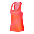 T-shirt by Running Mizuno Impulse Core Graphic Femme Orange