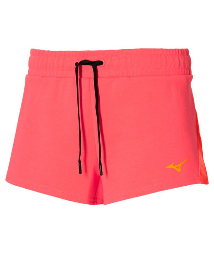 Pantalons de Fitness Mizuno Athlétisme Femme Rouge