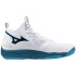 Chaussures De Volley-ball Mizuno Wave Momentum 3 Mid White